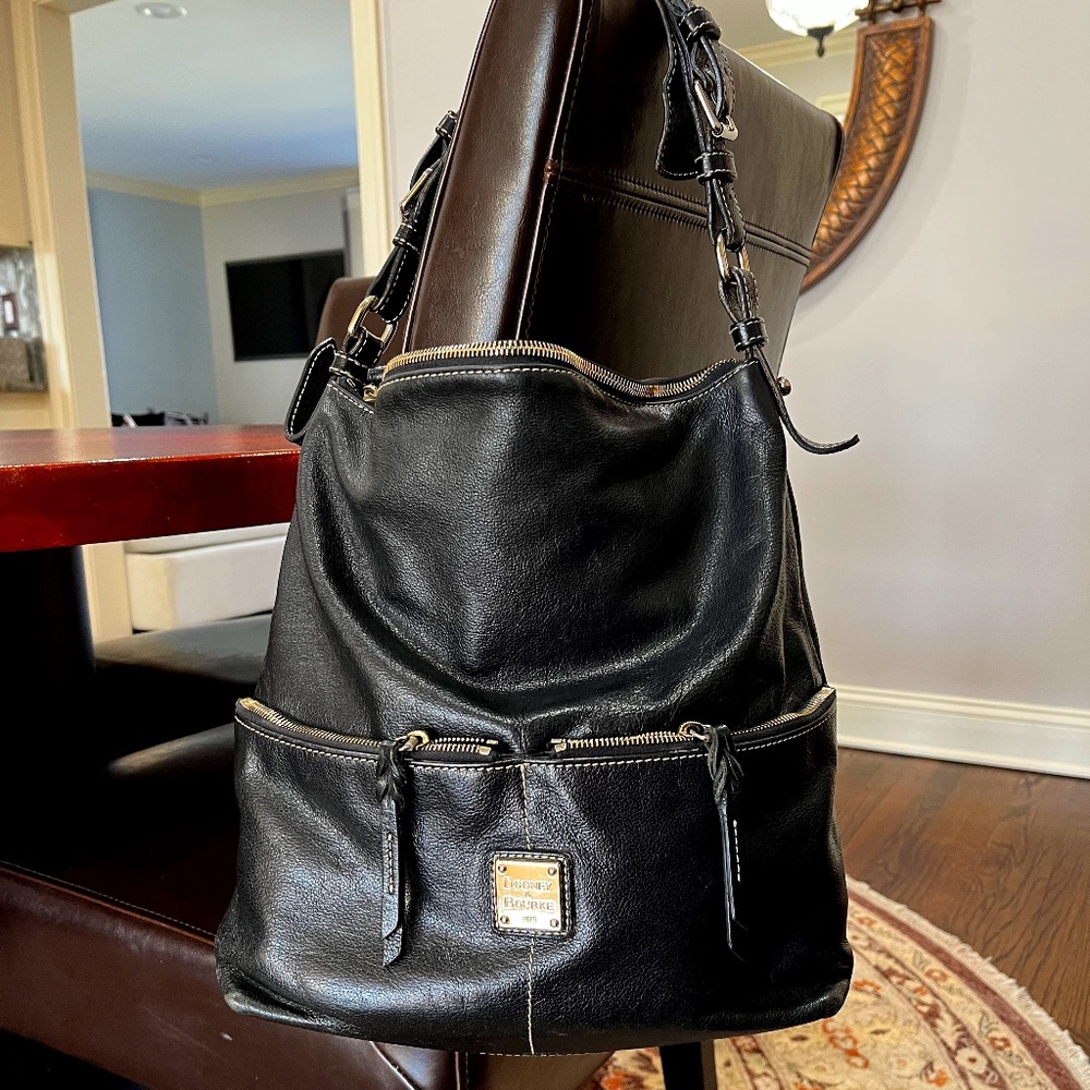 Dooney & Bourke Black Leather Bag